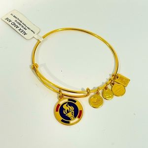 ALEX AND ANI Team USA Yellow Gold Bracelet